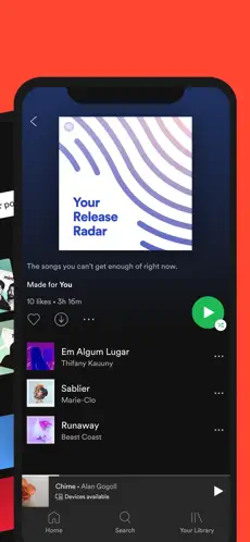 Captura 3 Spotify: música en streaming iphone