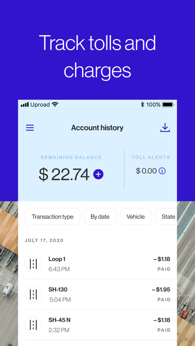 Pay Tolls As You Go | Uproad screenshot 3