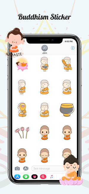 Buddhism Stickers & Emoji(圖3)-速報App