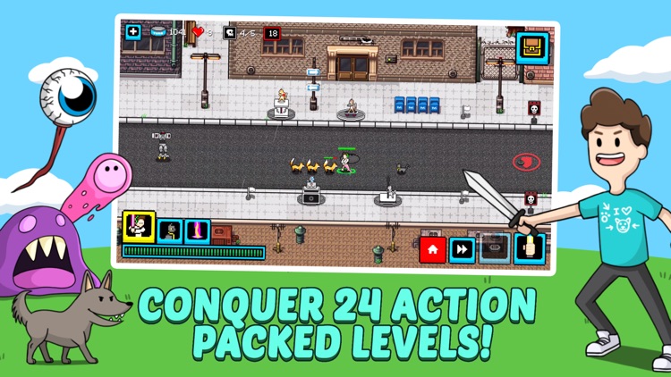 Cats & Cosplay: Tower Defense screenshot-5