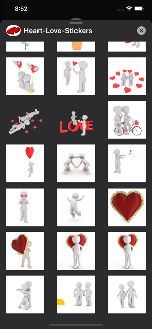 Valentines Emoji(圖3)-速報App