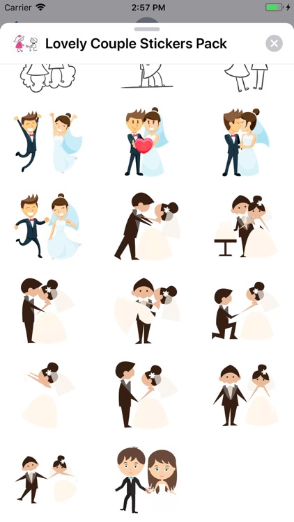 Lovely Couple - Stickers Pack screenshot-3