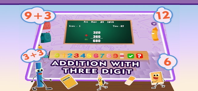 Learn Addition Math Quiz Games(圖3)-速報App