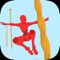 Jump from rope to rope, slide through zip lines and win the race