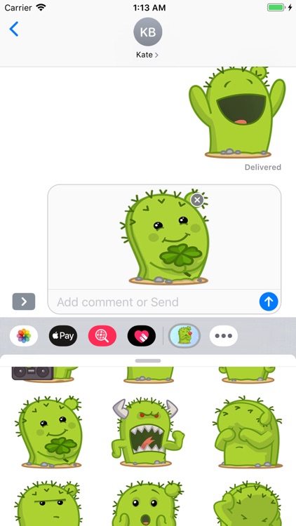 Cactus Emoji Stickers screenshot-4