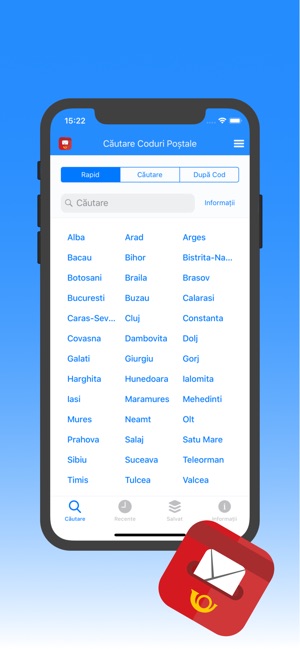 Coduri Postale On The App Store