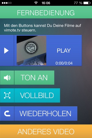 vimote - your remote video screenshot 4