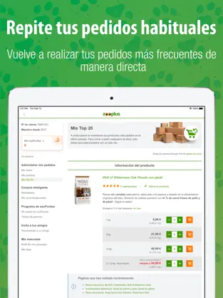 Captura de Pantalla 4 zooplus iphone