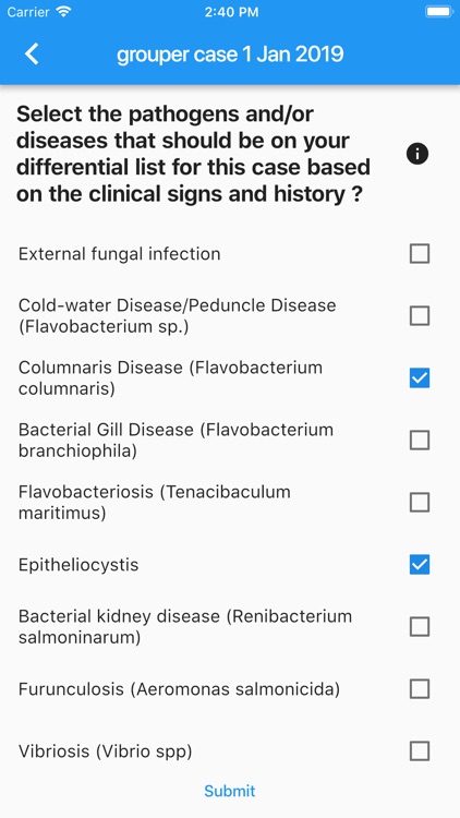 Fish Disease Cases