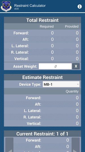 USAF EOS Restraint Calculator(圖2)-速報App