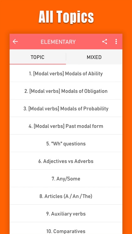 English Grammar Test In Use