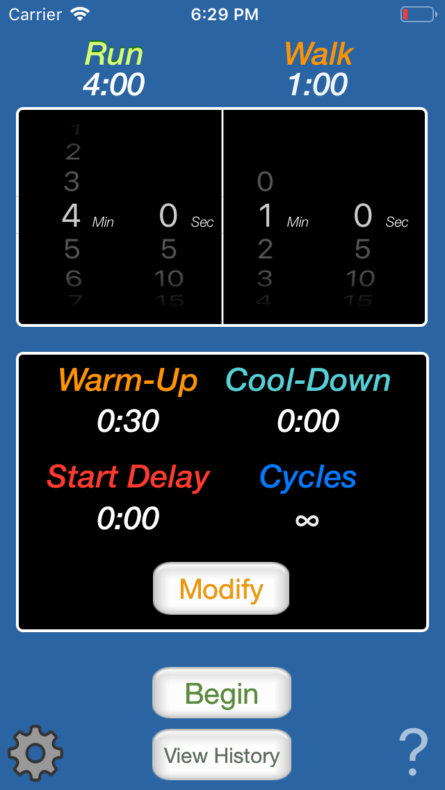 Runners Interval Timer Pro