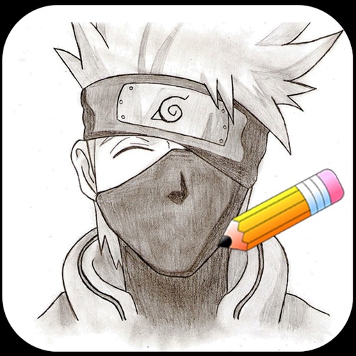 How To Draw Kakashi Hatakes Face From Naruto, Step by Step, Drawing Guide,  by Dawn - DragoArt