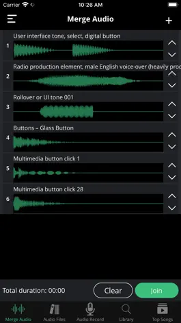 Game screenshot Audio Merger -Join audio files apk