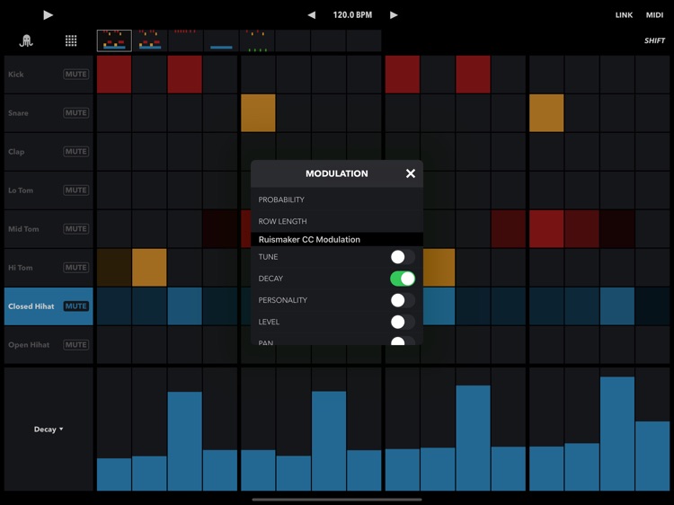 Octachron MIDI Sequencer