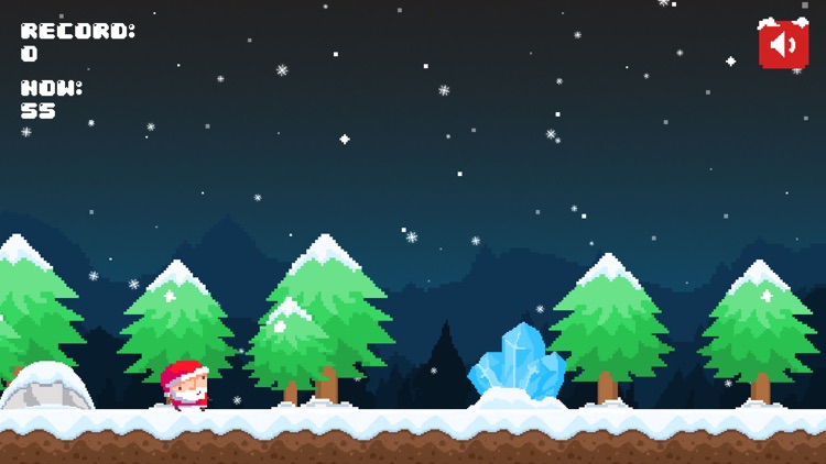 Santa Pixel Runner