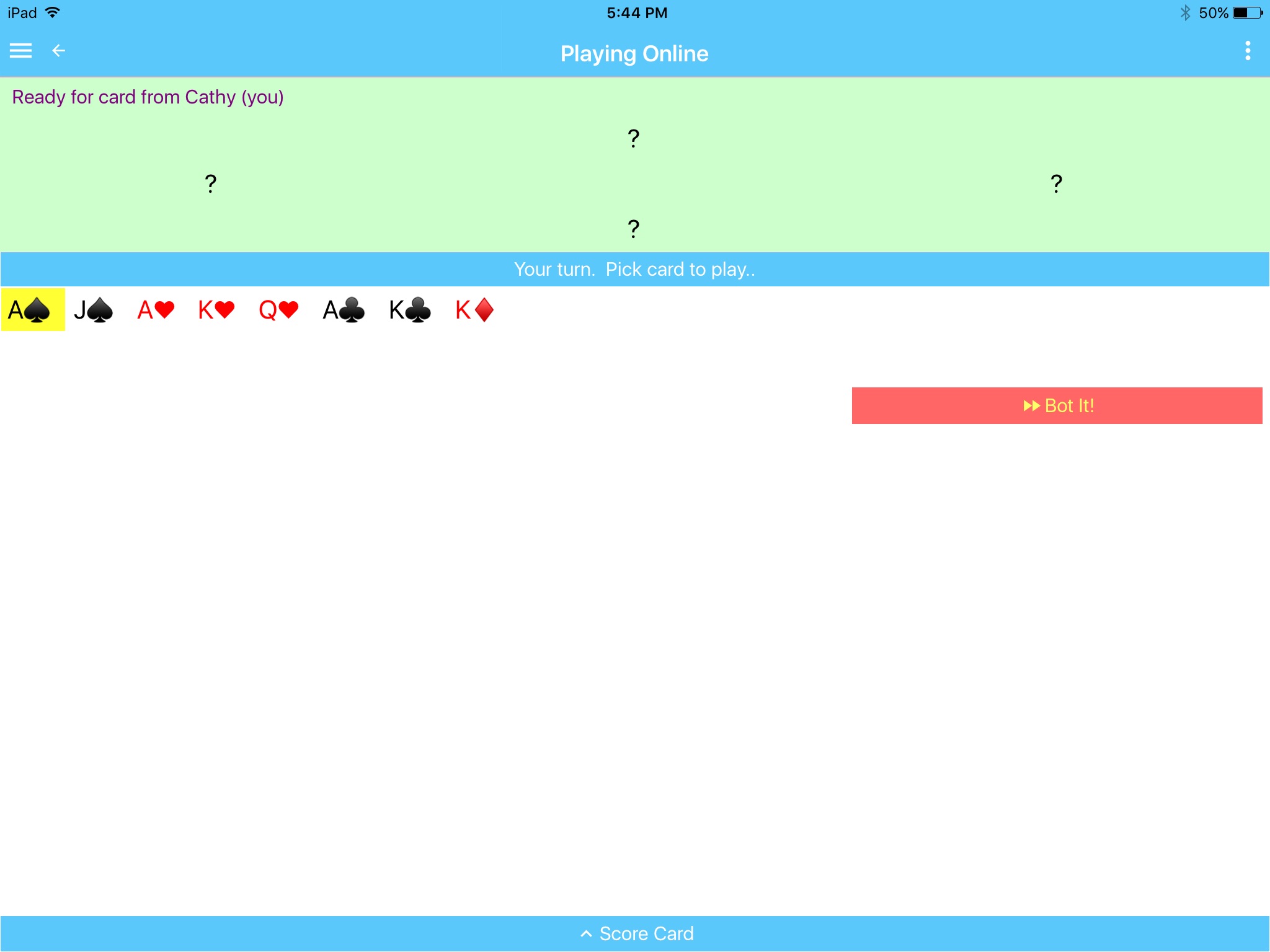 Play Bid Euchre screenshot 3