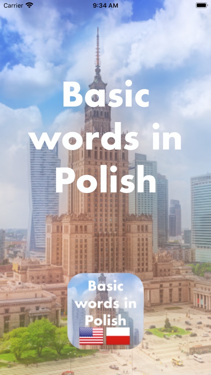 Basic words in Polish