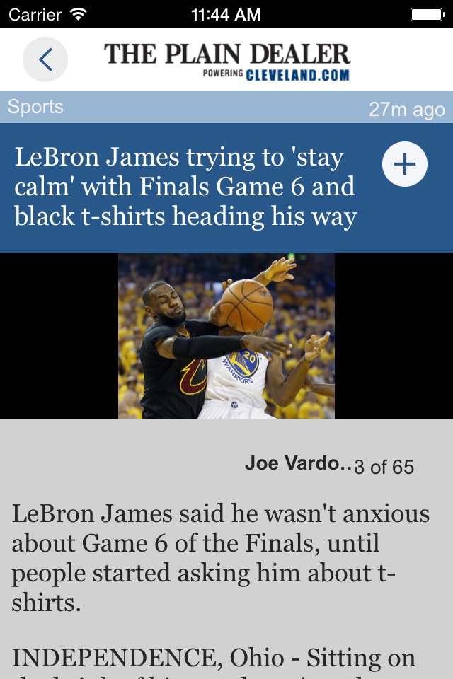 The Plain Dealer screenshot 2