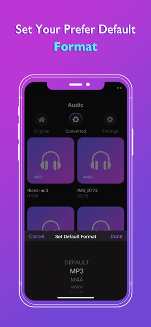 Audic - 專業的音頻格式轉換器(圖1)-速報App