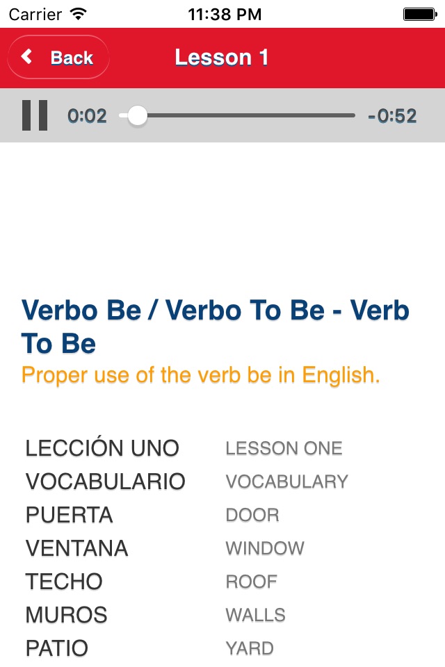 Learn Spanish Best App screenshot 2