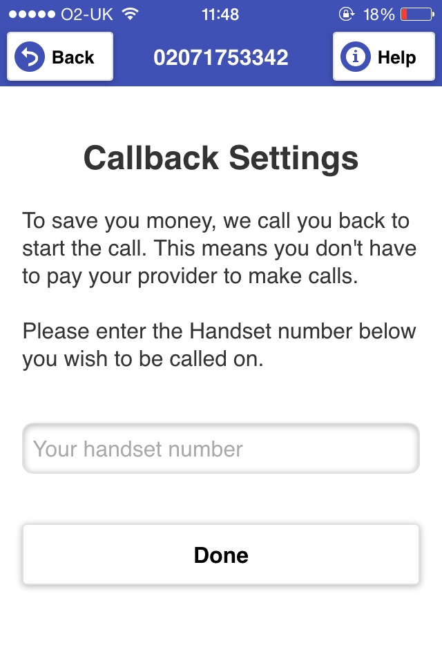 Flextel - Callback screenshot 3