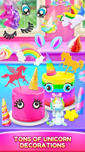 Unicorn Cake - Rainbow Dessert(圖5)-速報App