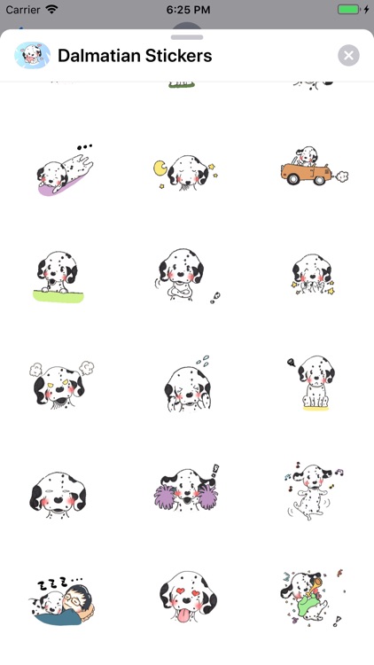 Dalmatian Stickers