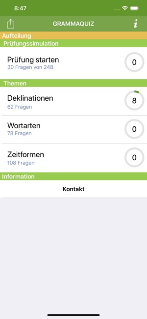 GrammaQuiz -Deutsche Grammatik(圖2)-速報App