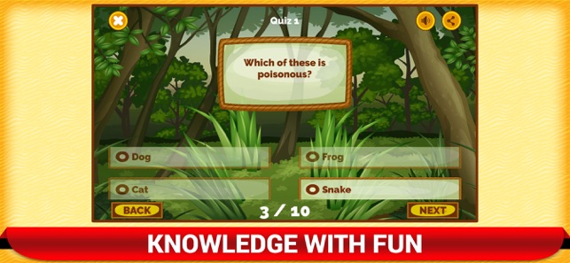 Wild Zoo Animals Quiz Fun App(圖1)-速報App