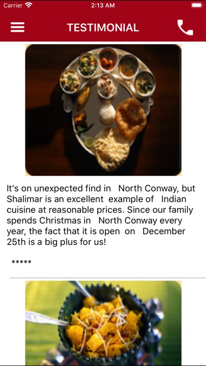 Shalimar Of India screenshot-4