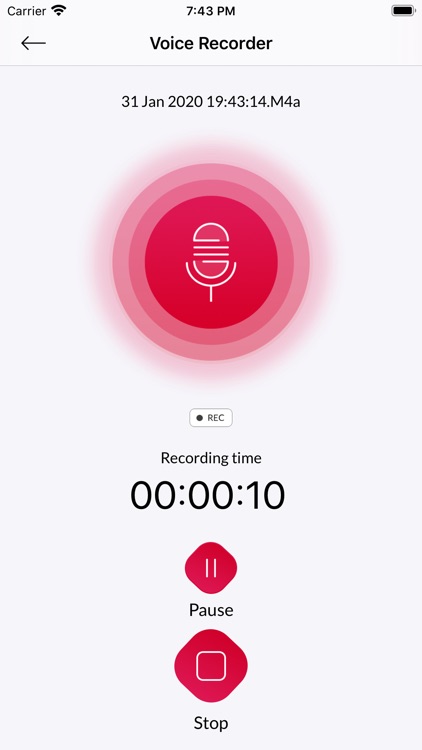 Voice Recorder : Playback Memo screenshot-6