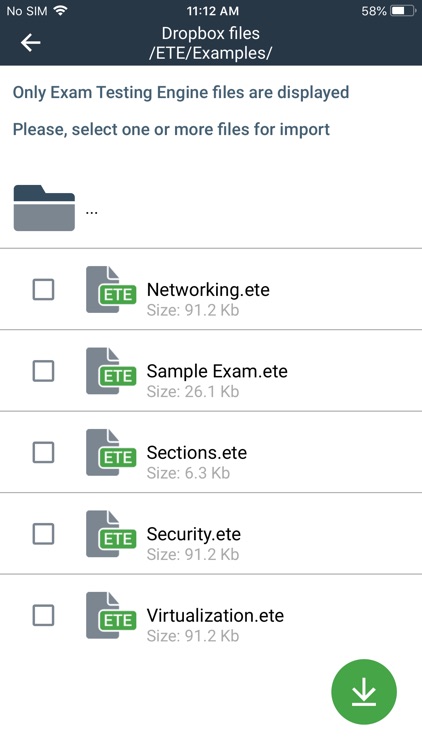 Exam Testing Engine