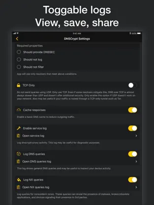 Imágen 3 DNSCloak • Secure DNS client iphone
