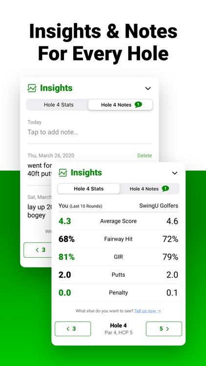 Golf GPS SwingU screenshot-6
