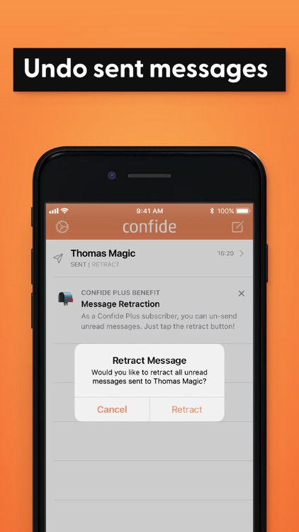Confide - Private messenger screenshot-6