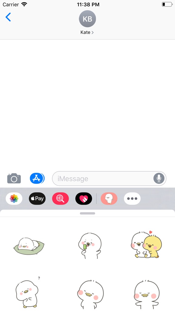 【图】Lovely Duck Animated Stickers(截图2)