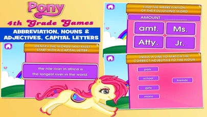 How to cancel & delete Fourth Grade Pony School Games from iphone & ipad 2