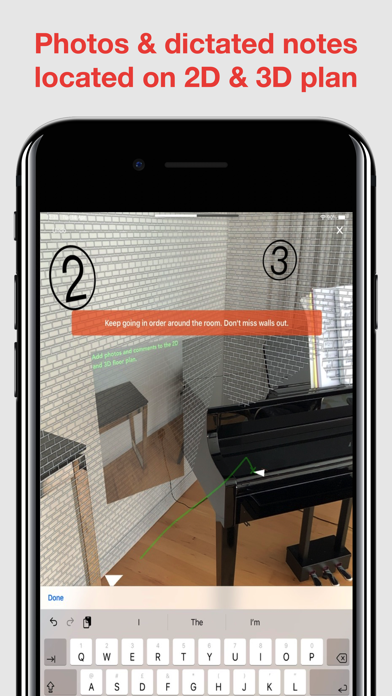 RoomScan Pro LiDAR floor plans screenshot 3
