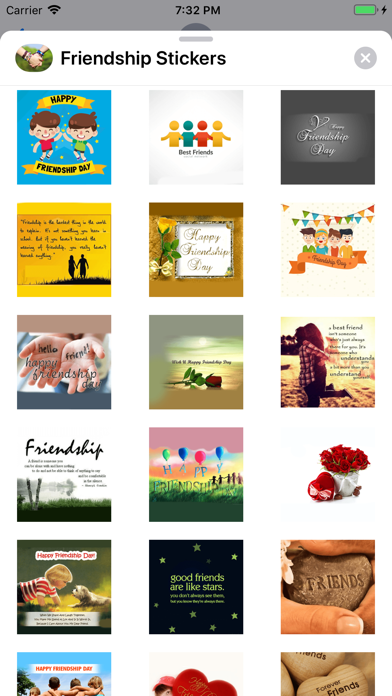 Friendship Stickers screenshot 3