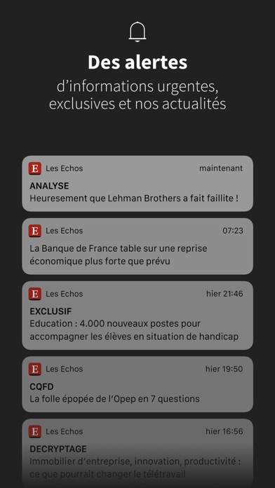 How to cancel & delete Les Echos, l'actualité éco from iphone & ipad 4