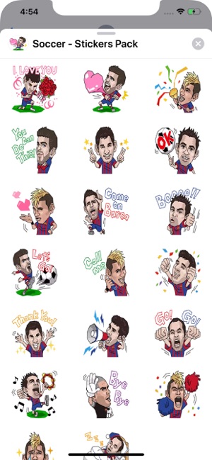 Soccer - Stickers Pack