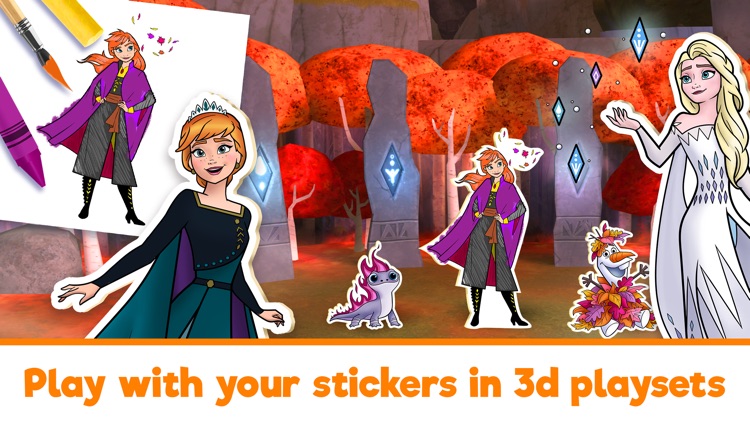 Disney Coloring World screenshot-3