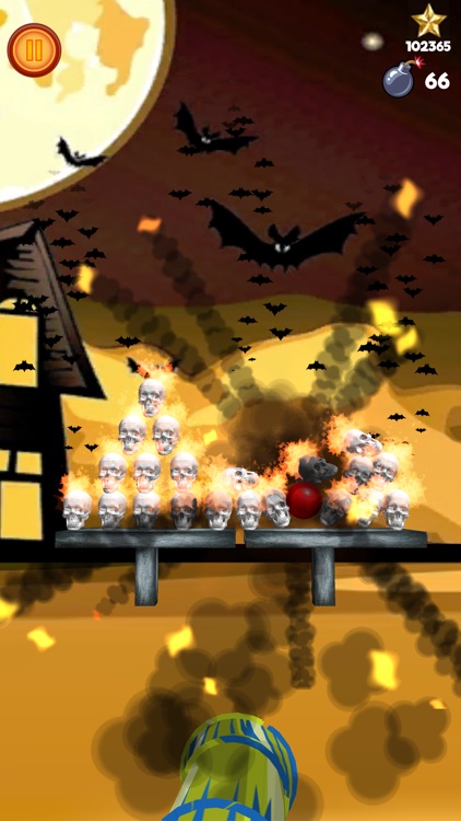 Evil Ball Blaster Scary Night screenshot-4