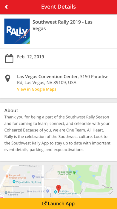 How to cancel & delete Southwest Rally from iphone & ipad 1