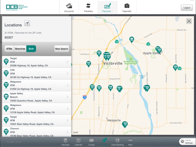 Desert Community Bank for iPad screenshot-4