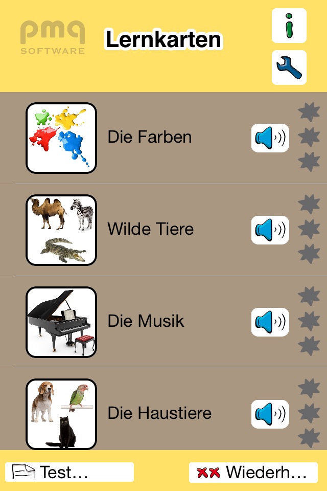 Lernspiele für Kinder, Deutsch screenshot 2