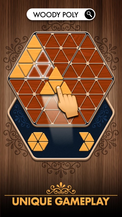 Woody Poly Block Hexa Triangle screenshot 3