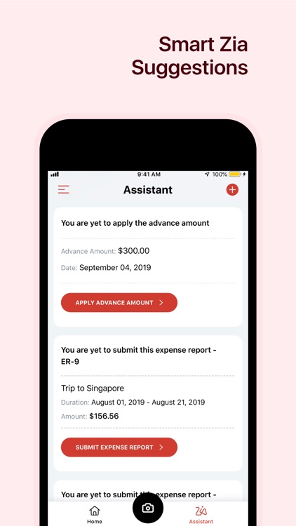Zoho Expense - Expense Reports