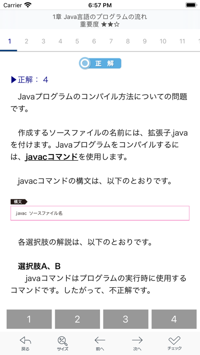 Java Bronze 問題集 screenshot1